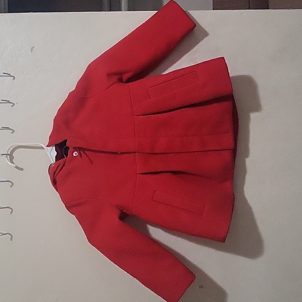Girls Toddler Coat 2T Red
